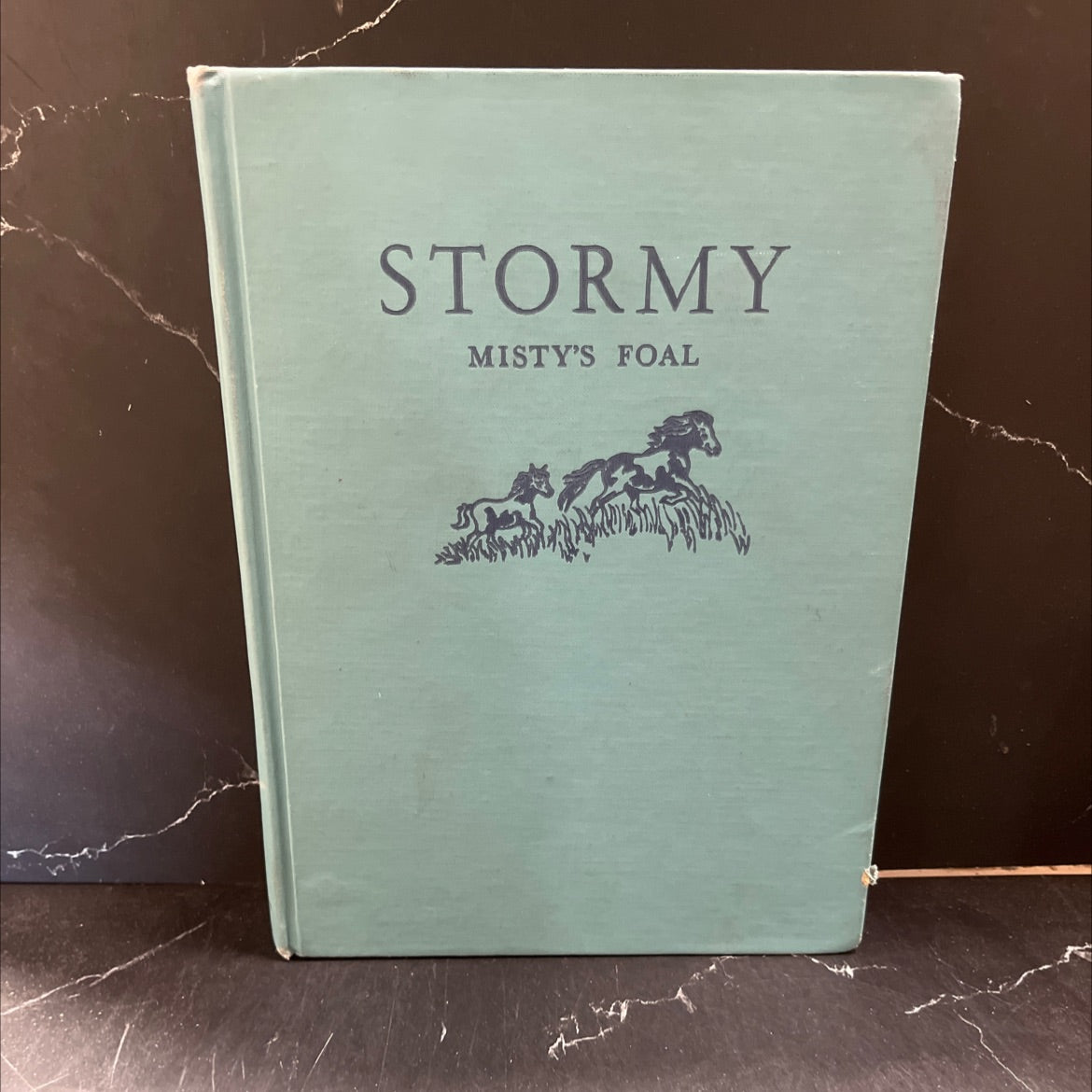 stormy misty's foal book, by marguerite henry, 1963 Hardcover, First Edition, Vintage image 1