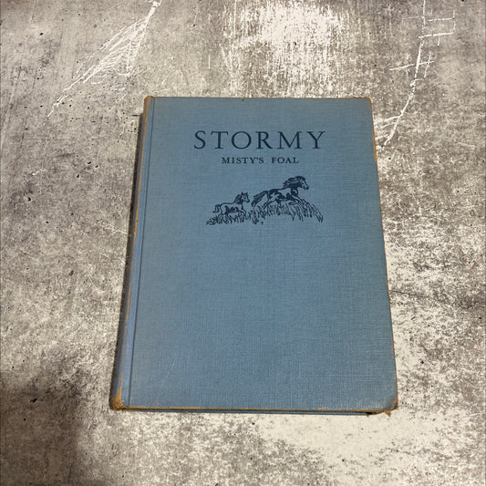 stormy misty's foal book, by marguerite henry, 1963 Hardcover image 1