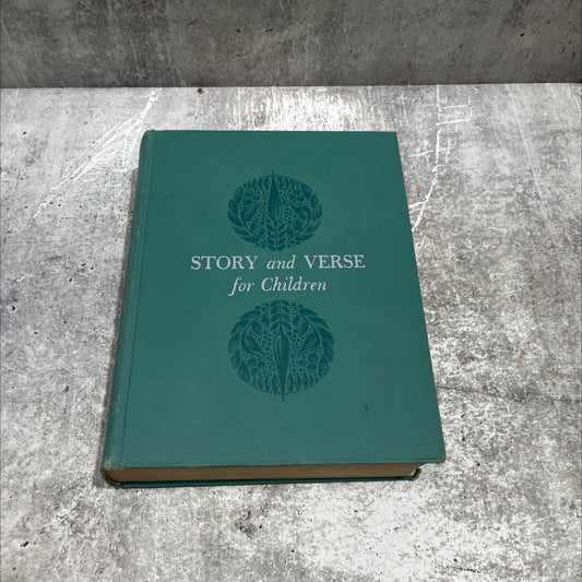 story and verse for children book, by miriam blanton huber, 1955 Hardcover image 1
