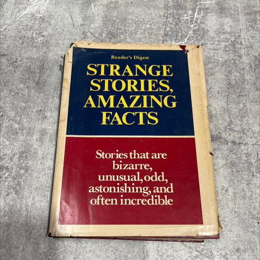 strange stories amazing facts book, by unknown, 1977 Hardcover image 1