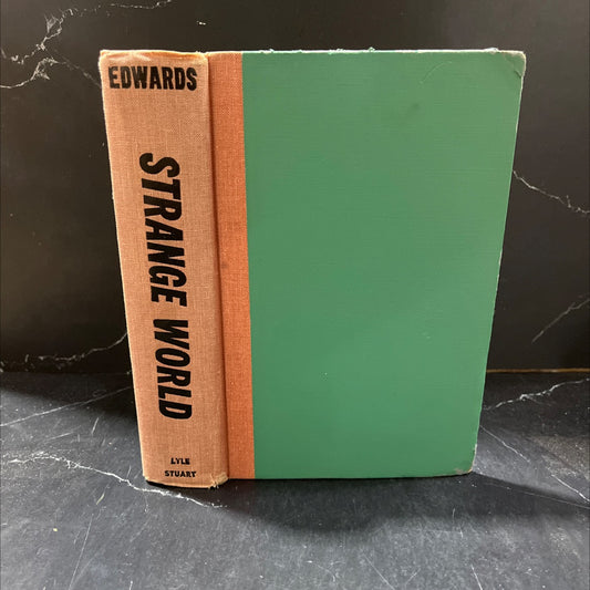 strange world book, by frank edwards, 1964 Hardcover image 1