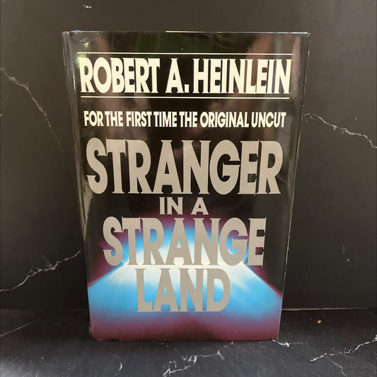stranger in a strange land book, by Robert A. Heinlein, 1991 Hardcover image 1