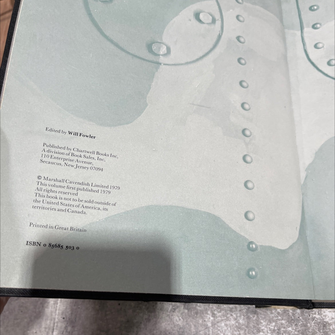 strategy & tactics of war book, by Will Fowler, 1979 Hardcover image 3