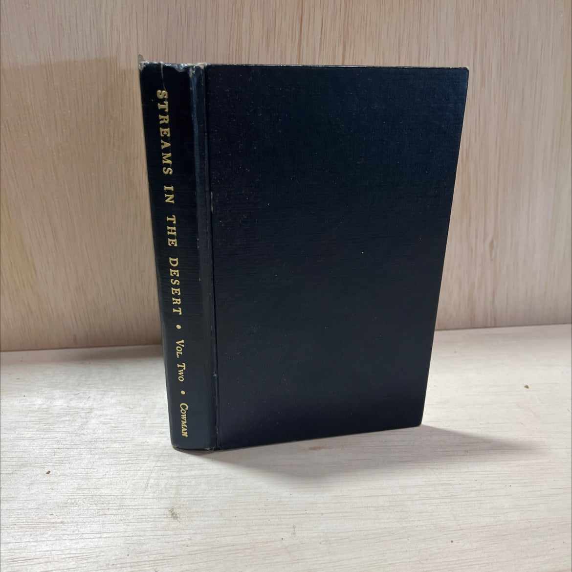streams in the desert - volume two book, by charles e. cowman, 1982 Hardcover image 1