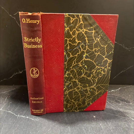 strictly business more stories of the four million book, by o. henry, 1915 Hardcover image 1