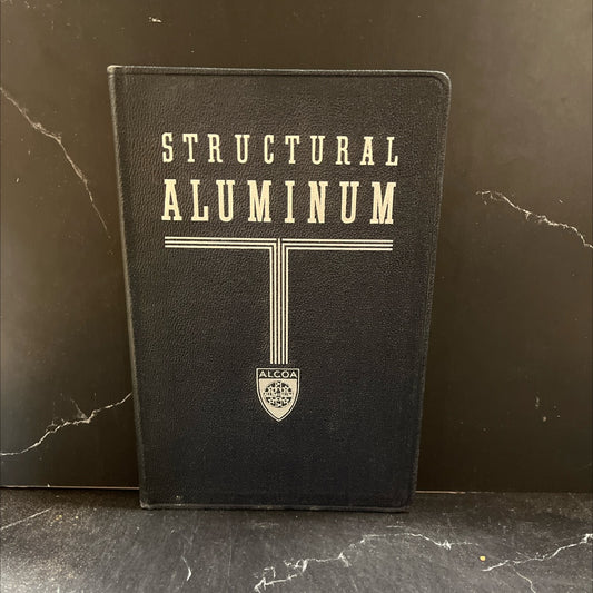 structural aluminum handbook book, by unknown, 1938 Leather image 1