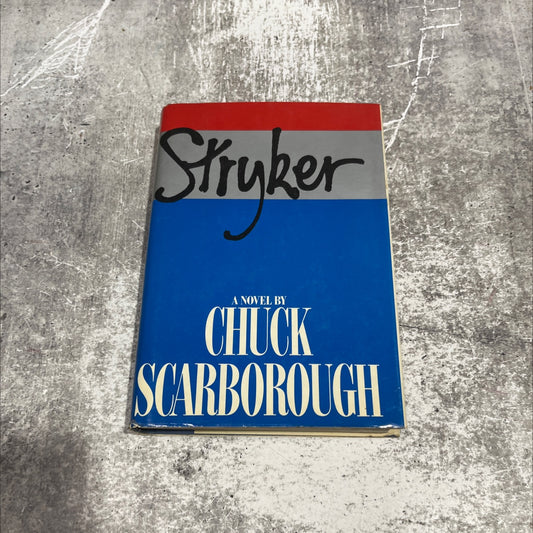 stryker book, by chuck scarborough, 1978 Hardcover image 1