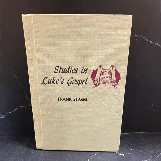 studies in luke's gospel book, by frank stagg, 1967 Hardcover image 1