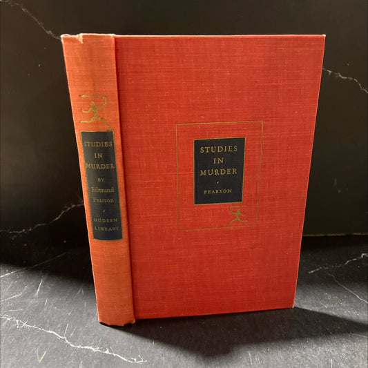 studies in murder book, by edmund pearson, 1938 Hardcover image 1