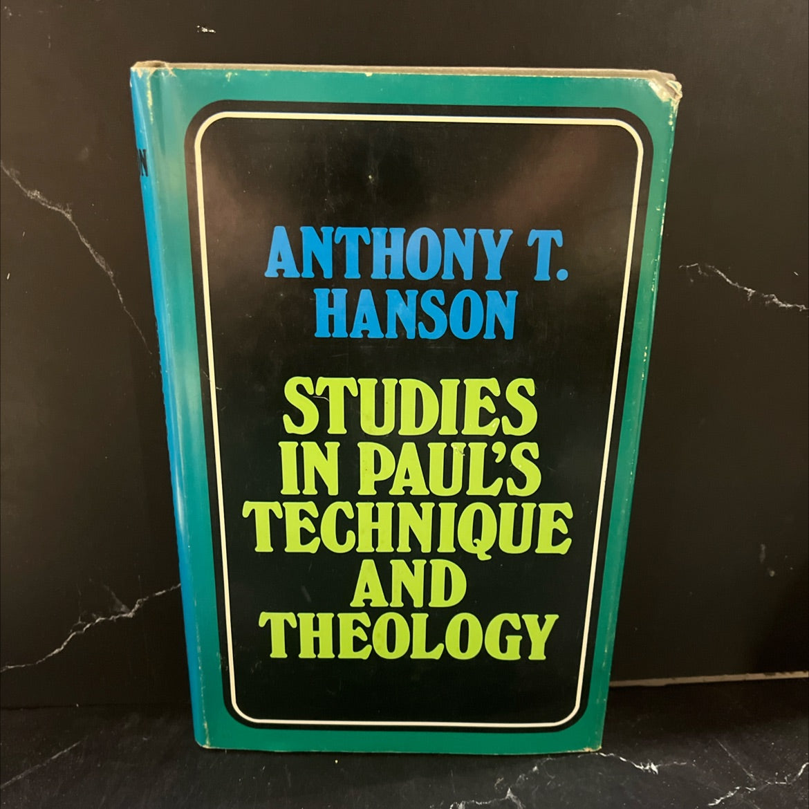 studies in paul's technique and theology book, by anthony tyrrell hanson, 1974 Hardcover image 1