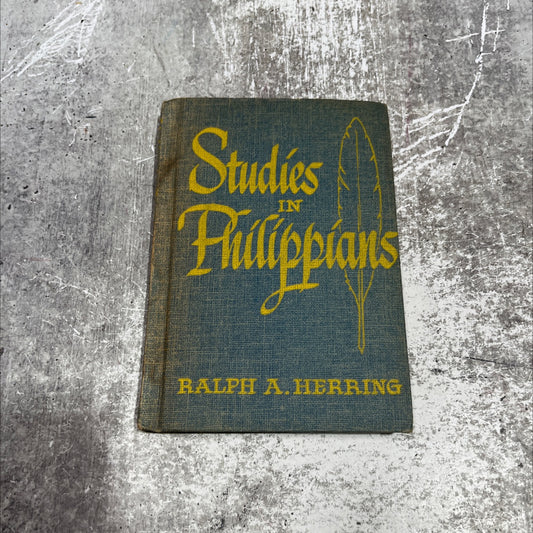 studies in philippians book, by ralph a. herring, 1952 Hardcover image 1