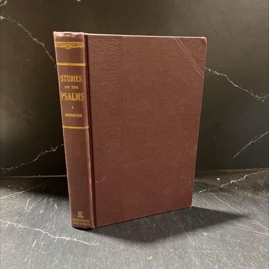 studies on book one of the psalms book, by h. a. ironside, 1981 Hardcover image 1