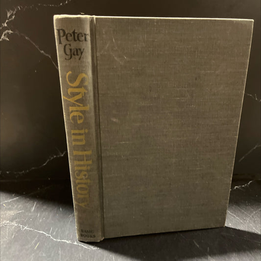 style in history book, by Peter Gay, 1974 Hardcover image 1