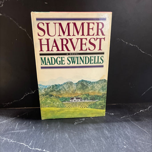 summer harvest book, by madge swindells, 1983 Hardcover image 1