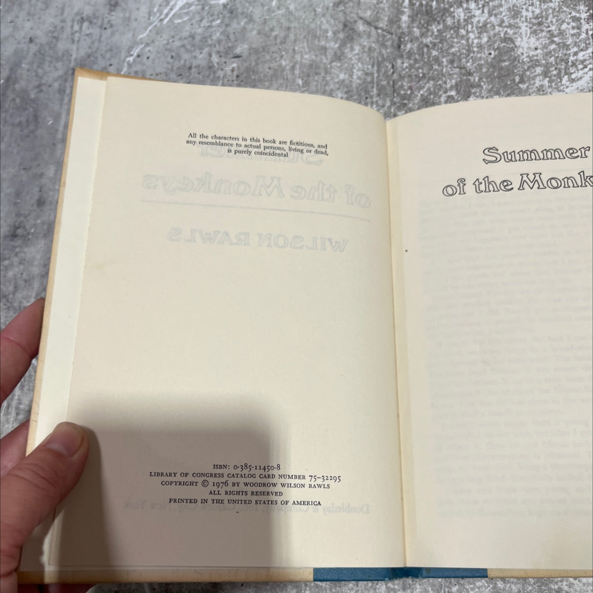 summer of the monkeys book, by wilson rawls, 1976 Hardcover image 3