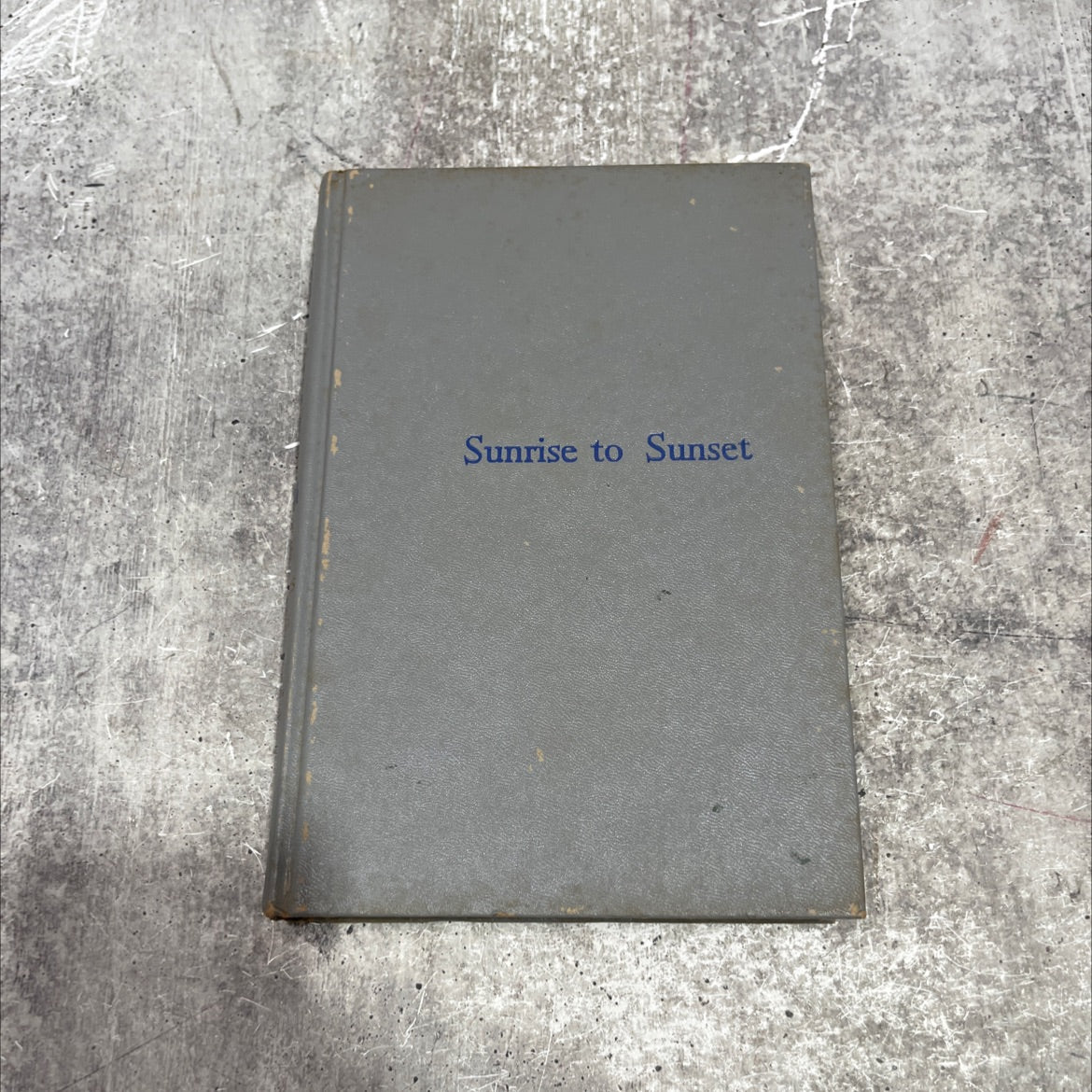 sunrise to sunset book, by samuel hopkins adams, 1950 Hardcover image 1
