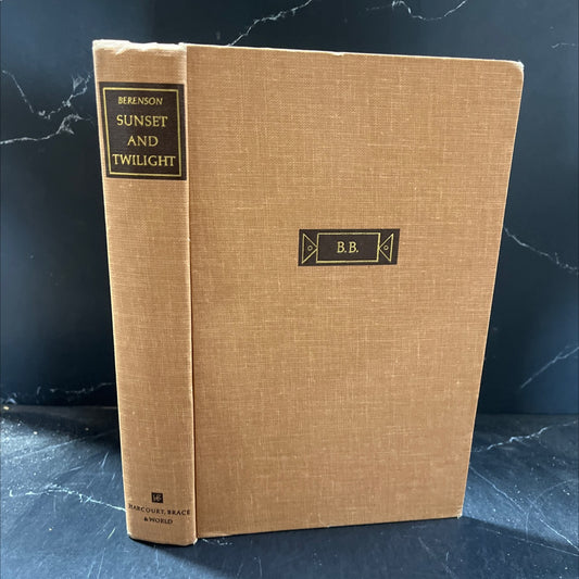 sunset and twilight from the diaries of 1947-1958 book, by bernard berenson, 1963 Hardcover image 1