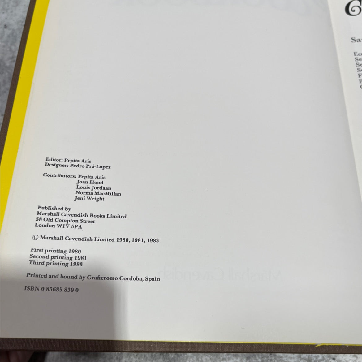 supersavers cookbook book, by Pepita Aris, Joan Hood, Louis Jordaan, Norma MacMillan, Jeni Wright, 1983 Hardcover image 3