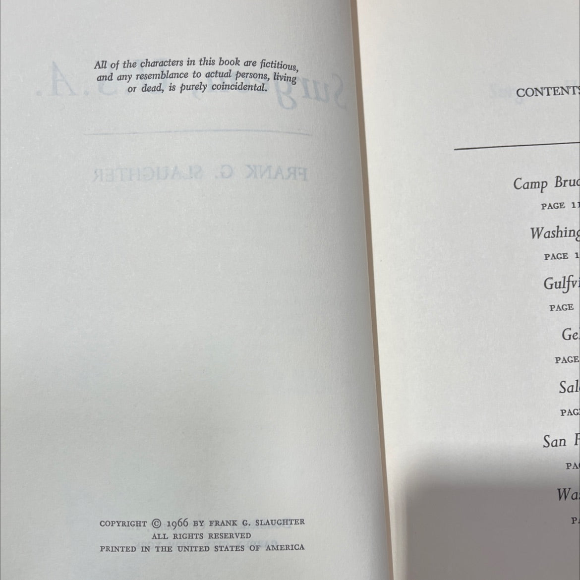 surgeon, u.s.a. book, by frank g. slaughter, 1966 Hardcover image 3