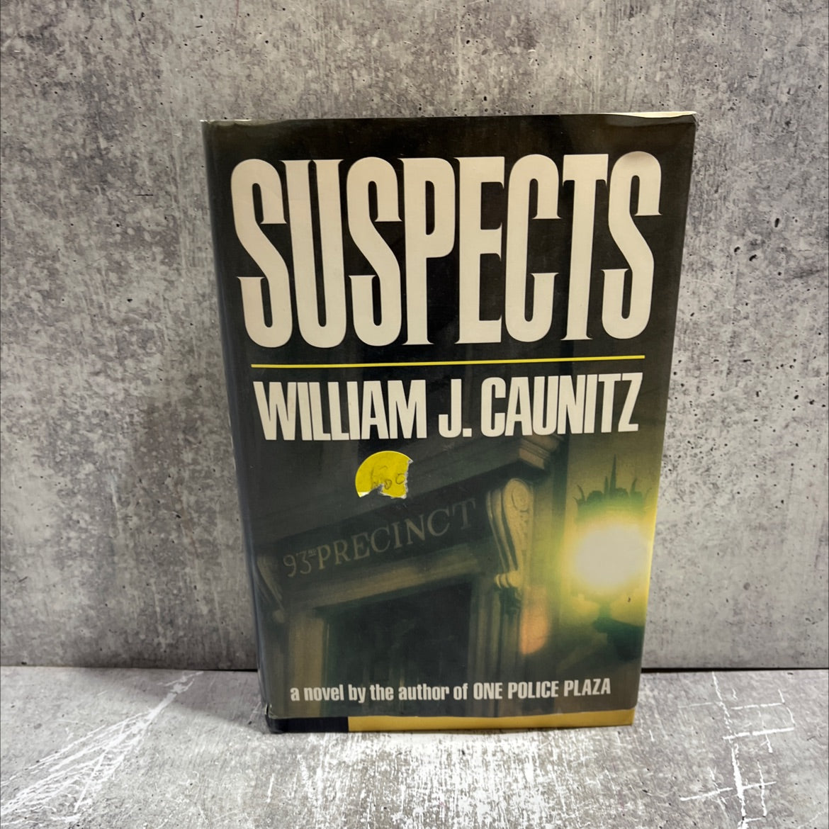 suspects book, by William J. Caunitz, 1986 Hardcover image 1