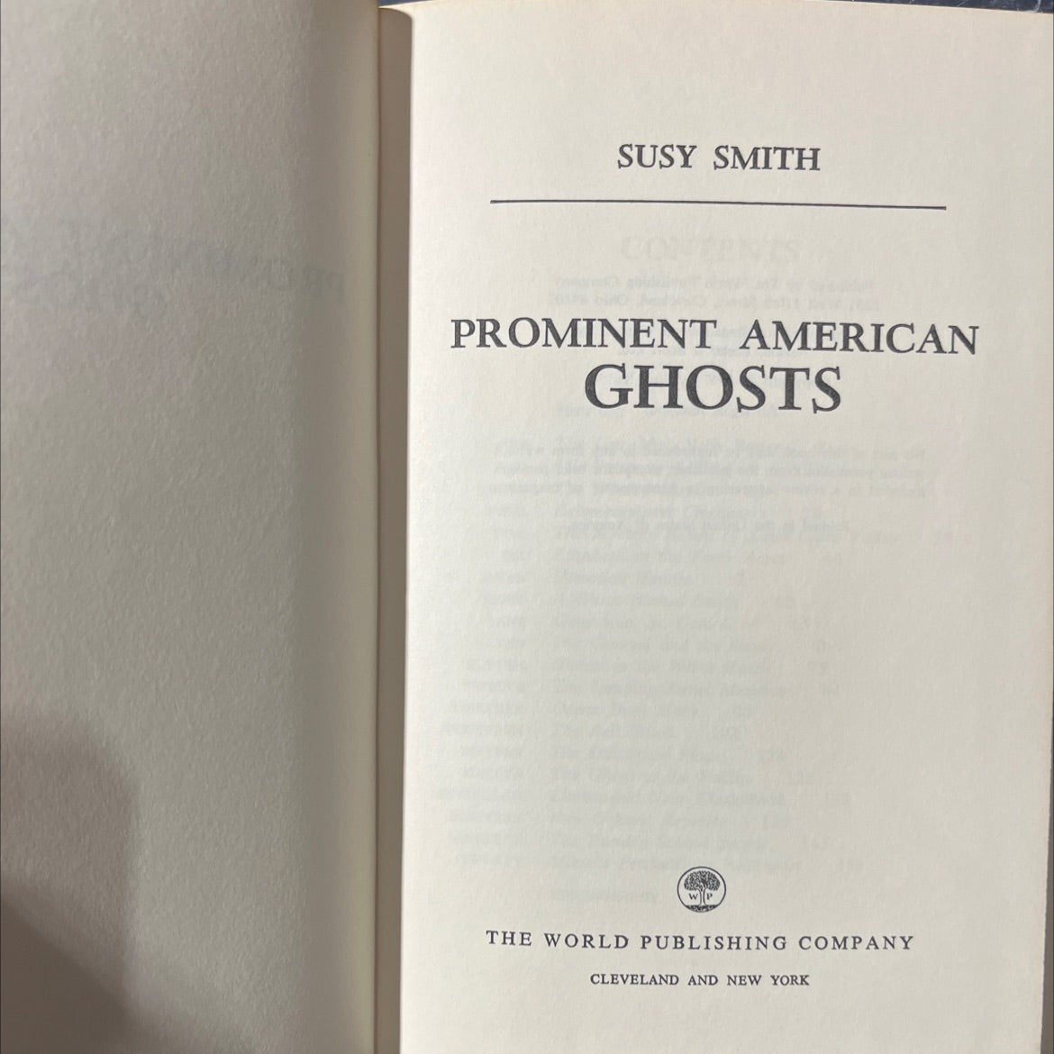 susy smith prominent american ghosts book, by Susy Smith, 1967 Hardcover image 2