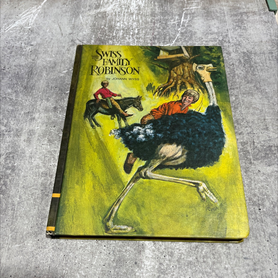 swiss family robinson book, by johann wyss, 1968 Hardcover image 1