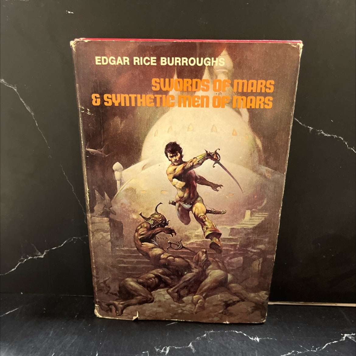 swords of mars and synthetic men of mars book, by edgar rice burroughs, 1966 Hardcover image 1