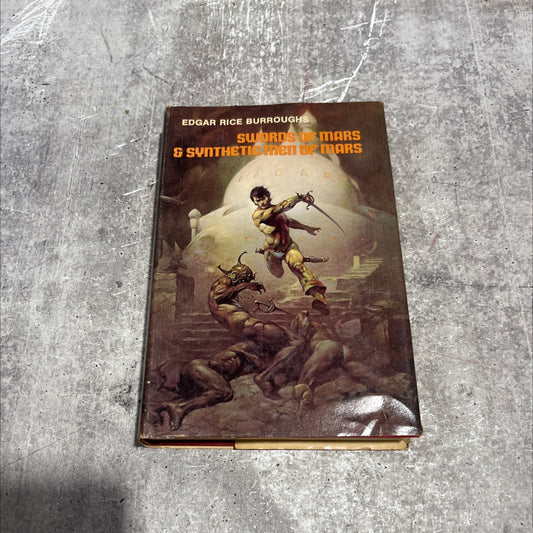 swords of mars and synthetic men of mars book, by edgar rice burroughs, 1966 Hardcover image 1