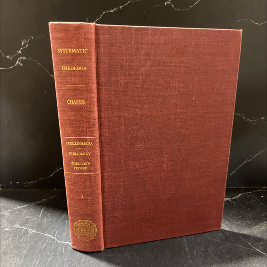 systematic theology volume i prolegomena - bibliology - theology proper book, by lewis sperry chafer, 1947 Hardcover image 1