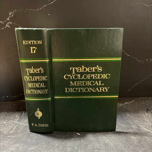 taber's cyclopedic medical dictionary book, by clarence wilbur taber, 1993 Hardcover image 1