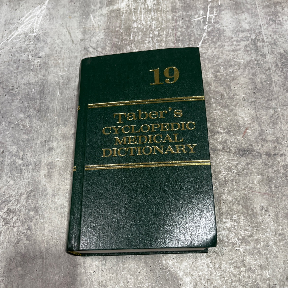 taber's cyclopedic medical dictionary book, by donald venes, clayton l. thomas, 2001 Hardcover image 1