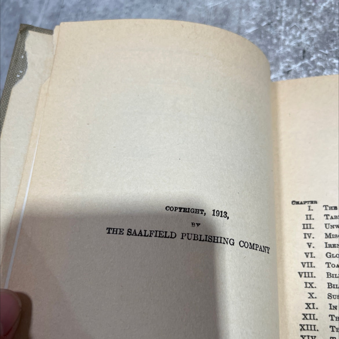 tabitha's vacation volume iii in the ivy hall series book, by ruth alberta brown, 1913 Hardcover image 3