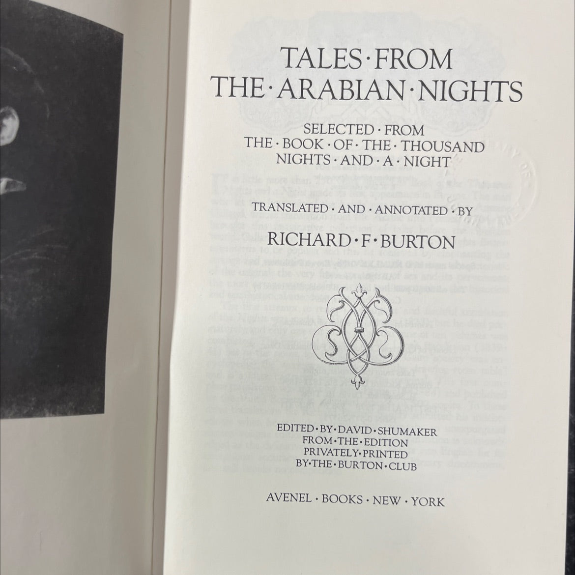 tales from the arabian nights selected from the book of the thousand nights and a night book, by richard f. burton, image 2
