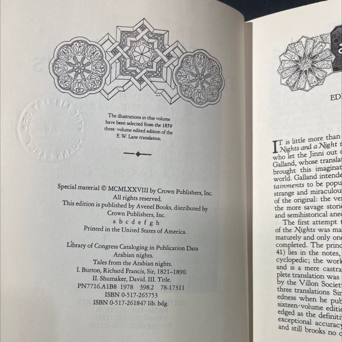 tales from the arabian nights selected from the book of the thousand nights and a night book, by richard f. burton, image 3