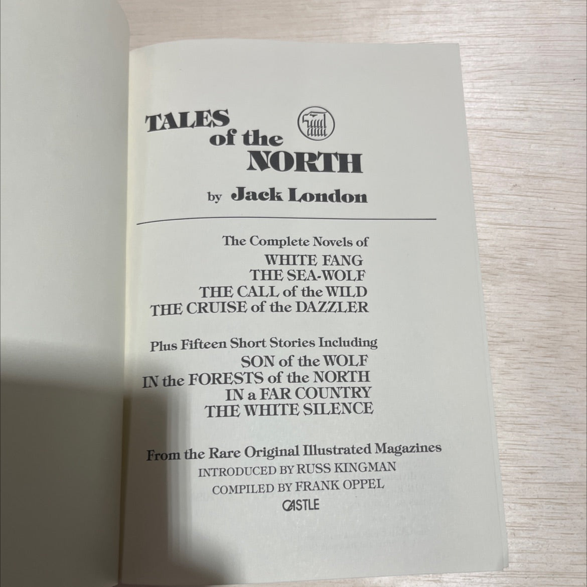 tales of the north book, by Jack London, 1979 Hardcover image 2