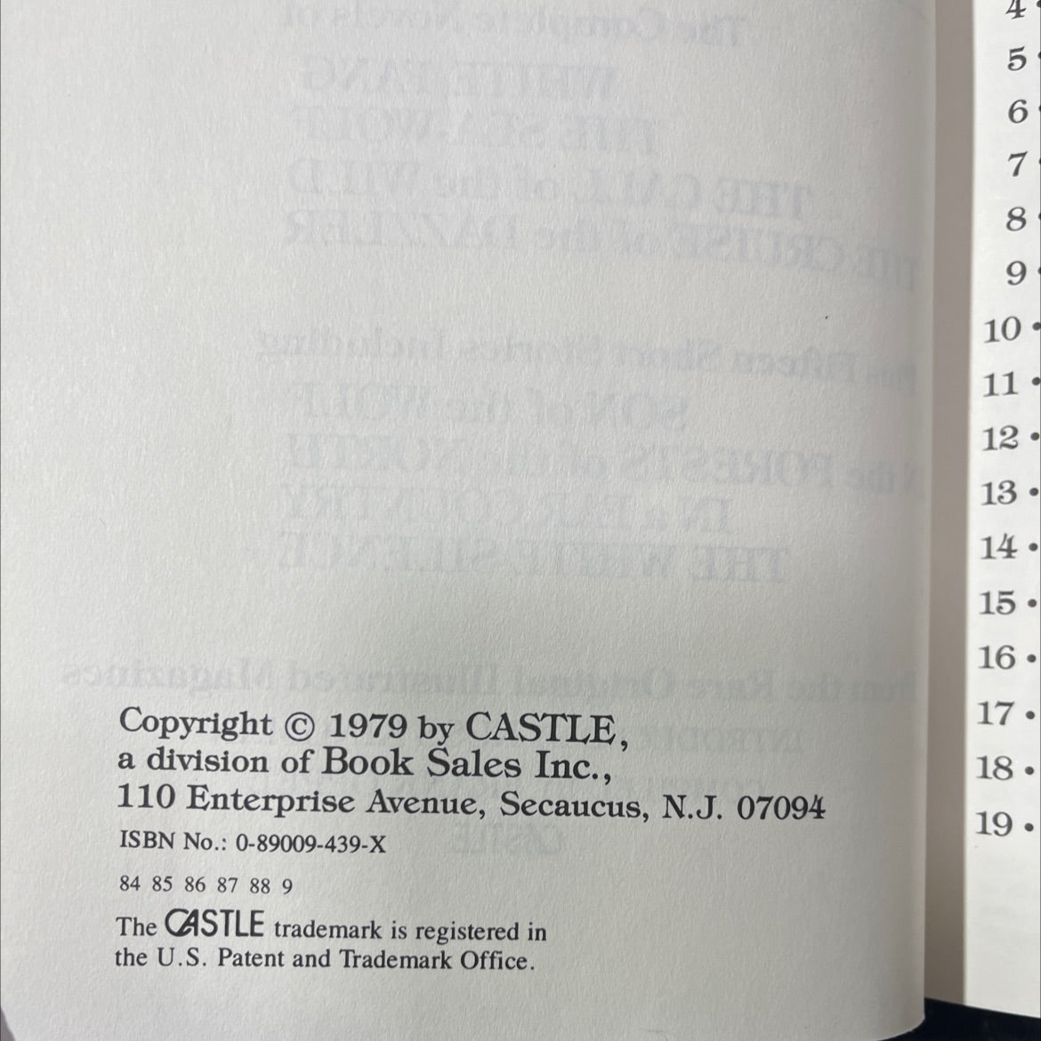 tales of the north book, by Jack London, 1979 Hardcover image 3