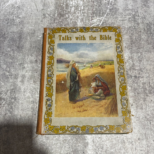 talks with the bible bible stories retold book, by catharine shaw, 1970 Hardcover image 1