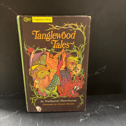 tanglewood tales book, by nathaniel hawthorne, 1967 Hardcover image 1