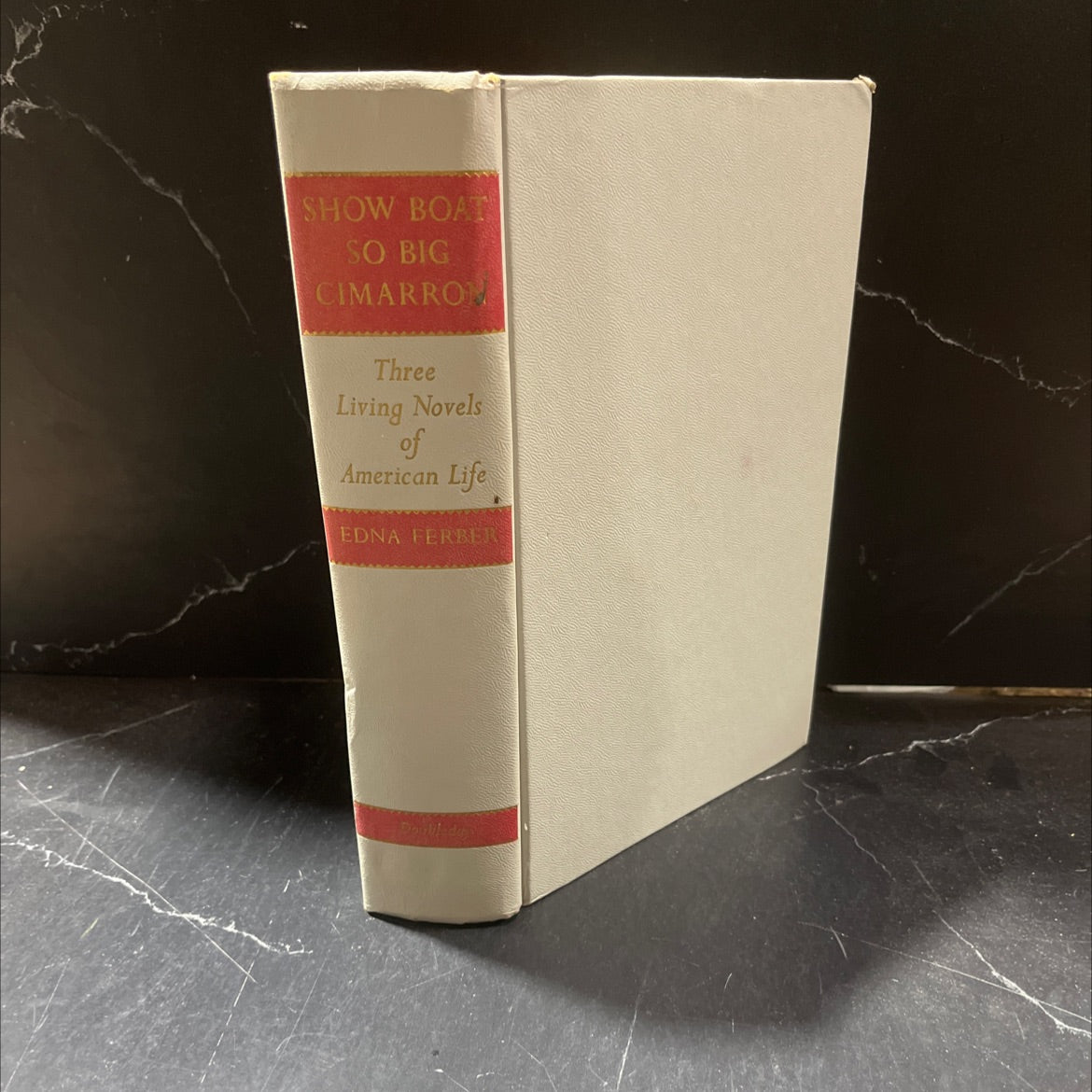 tao wo show boat so big cimarron three living novels of american life book, by edna ferber, 1958 Hardcover image 1