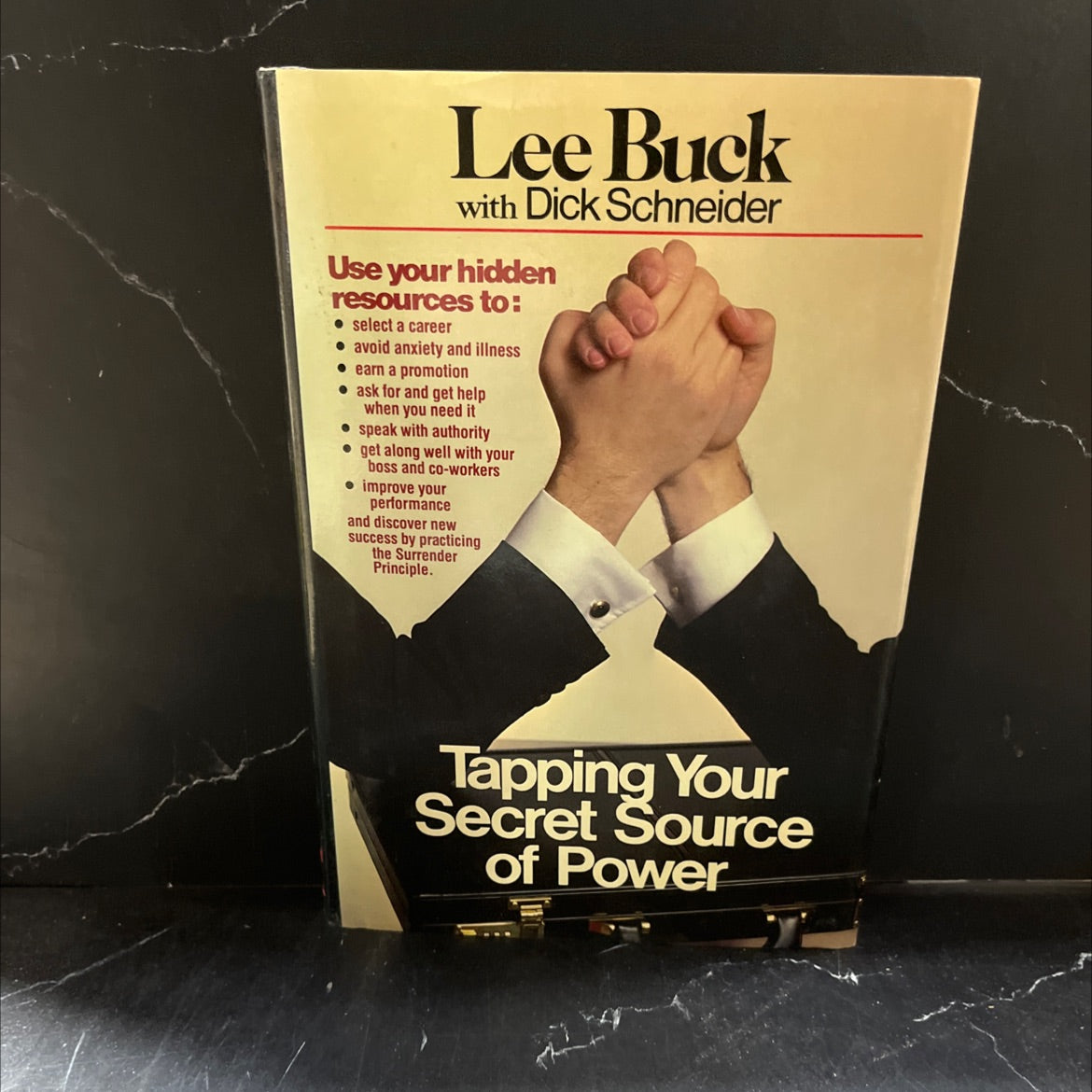 tapping your secret source of power book, by lee buck with dick schneider, 1985 Hardcover image 1