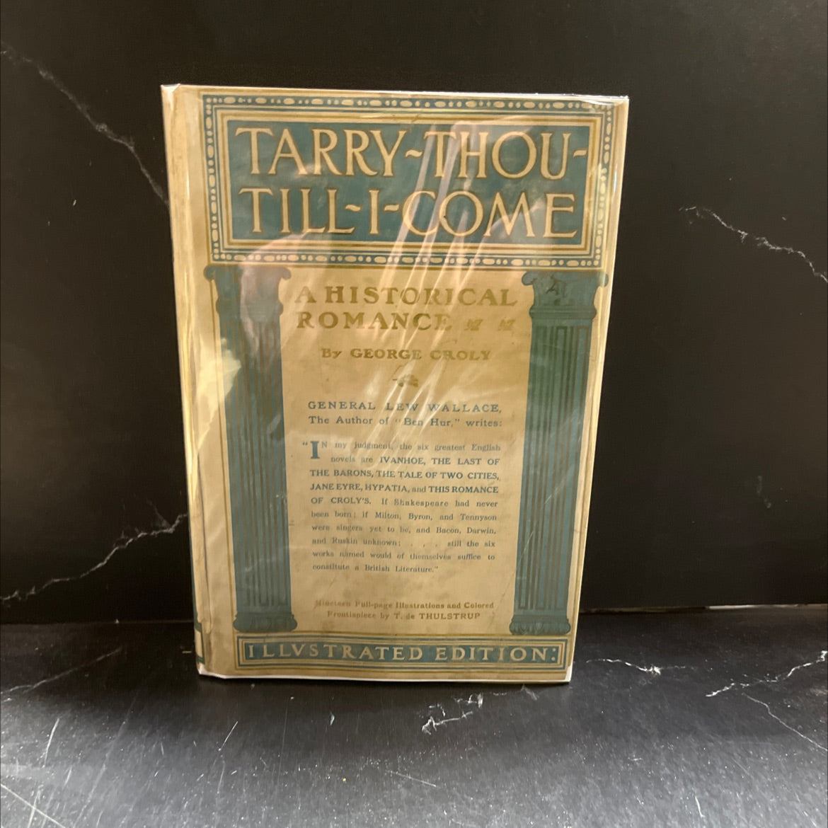 tarry thou till i come or salathiel, the wandering jew book, by george croly, 1901 Hardcover image 1