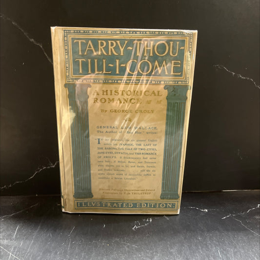 tarry thou till i come or salathiel, the wandering jew book, by george croly, 1901 Hardcover image 1