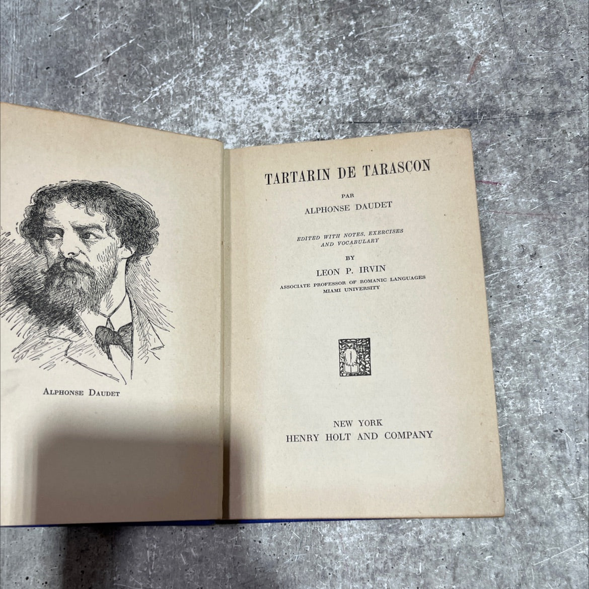 tartarin de tarascon book, by alphonse daudet, 1926 Hardcover image 2
