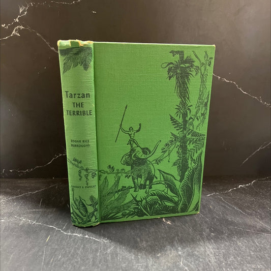 tarzan the terrible book, by edgar rice burroughs, 1921 Hardcover image 1