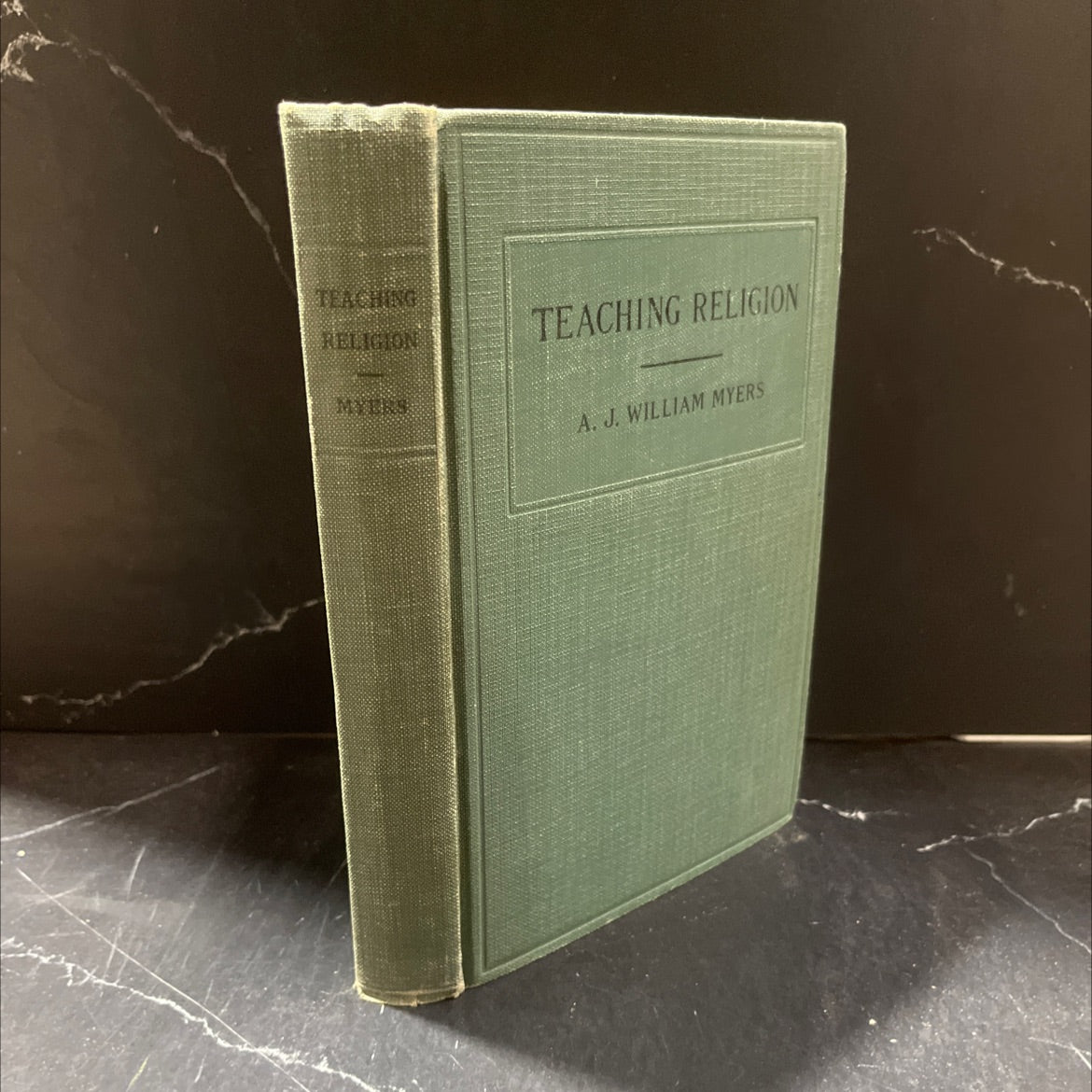 teaching religion book, by A. J. William Myers, 1929 Hardcover image 1