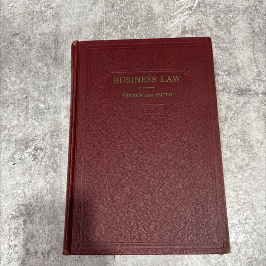 teevan and smith's business law cases text-statutes in four volumes book, by john c. teevan, len young smith, 1946 image 1