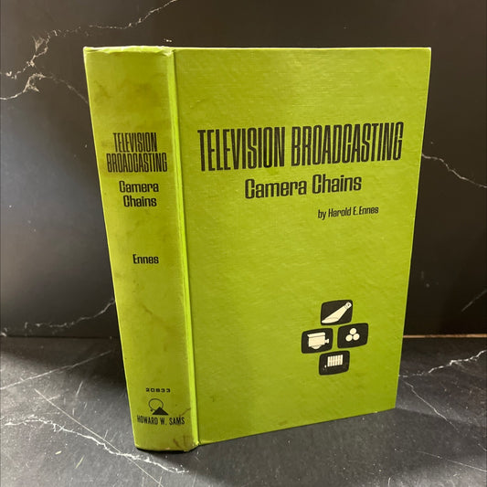 television broadcasting camera chains book, by harold e. ennes, 1971 Hardcover image 1
