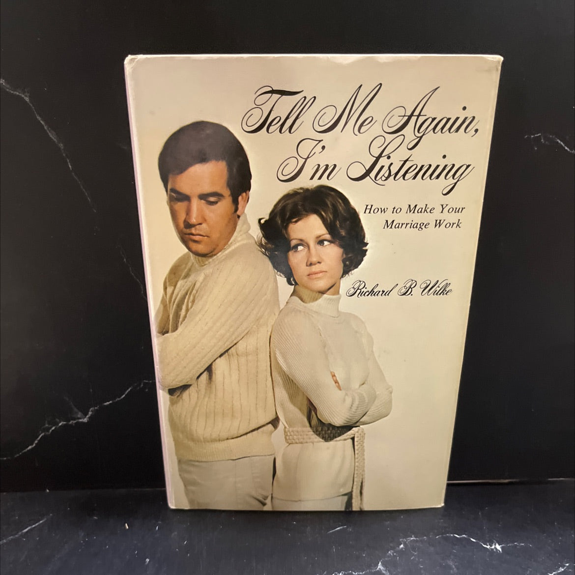 tell me again, i'm listening book, by richard b. wilke, 1973 Hardcover image 1
