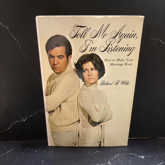 tell me again, i'm listening book, by richard b. wilke, 1973 Hardcover image 1