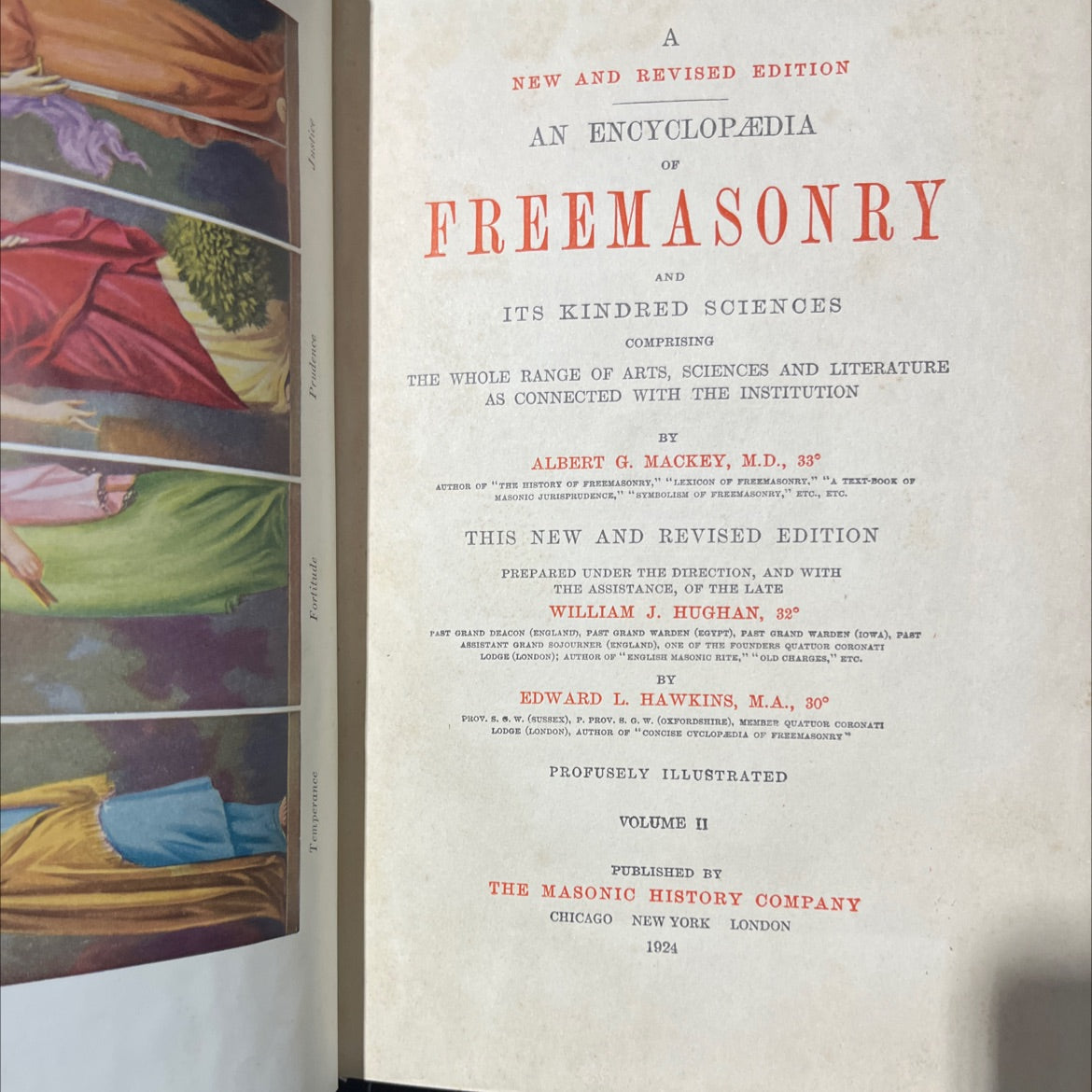 temperance fortitude a new and revised edition an encyclopedia of freemasonry and its kindred sciences comprising the image 2